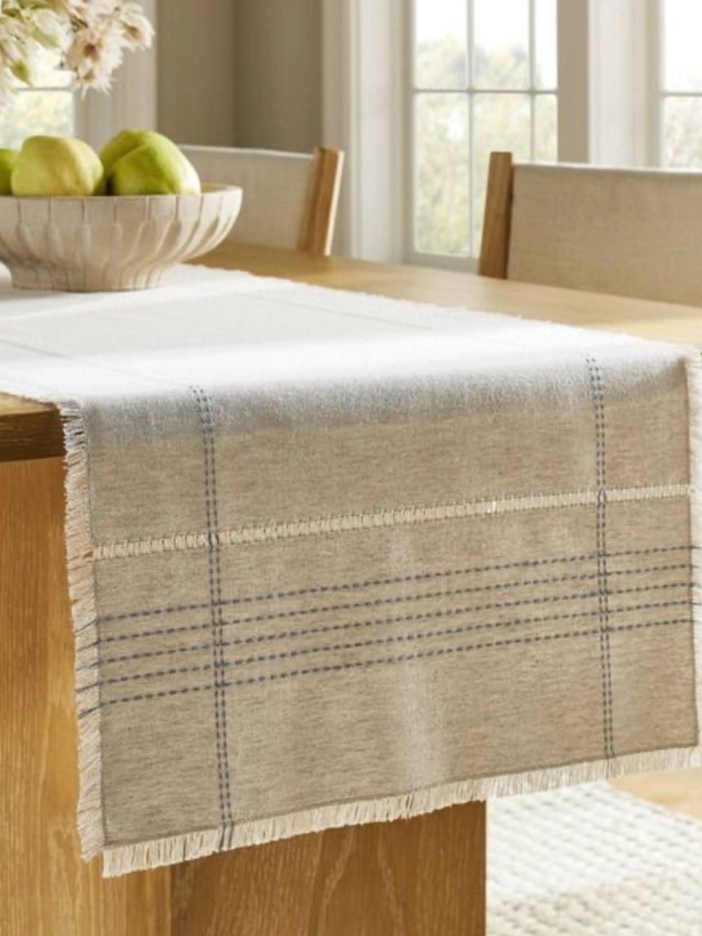 Threshold x Studio McGee Leno Weave Table Runner 20”x90”